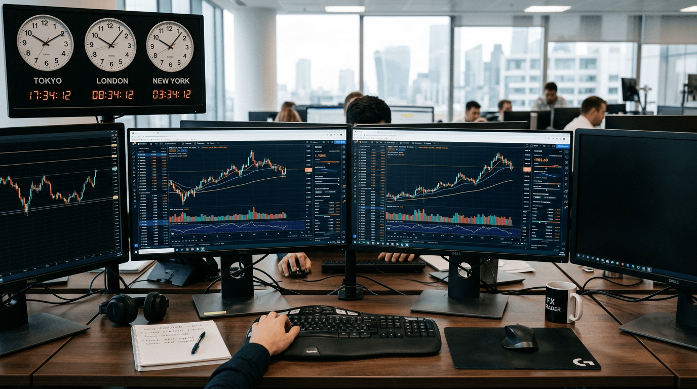 Forexmarkt openingstijden 2026: compleet overzicht en handelstijden