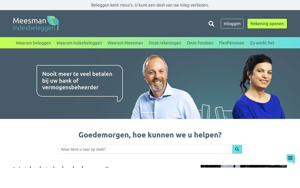 Meesman — Homepage