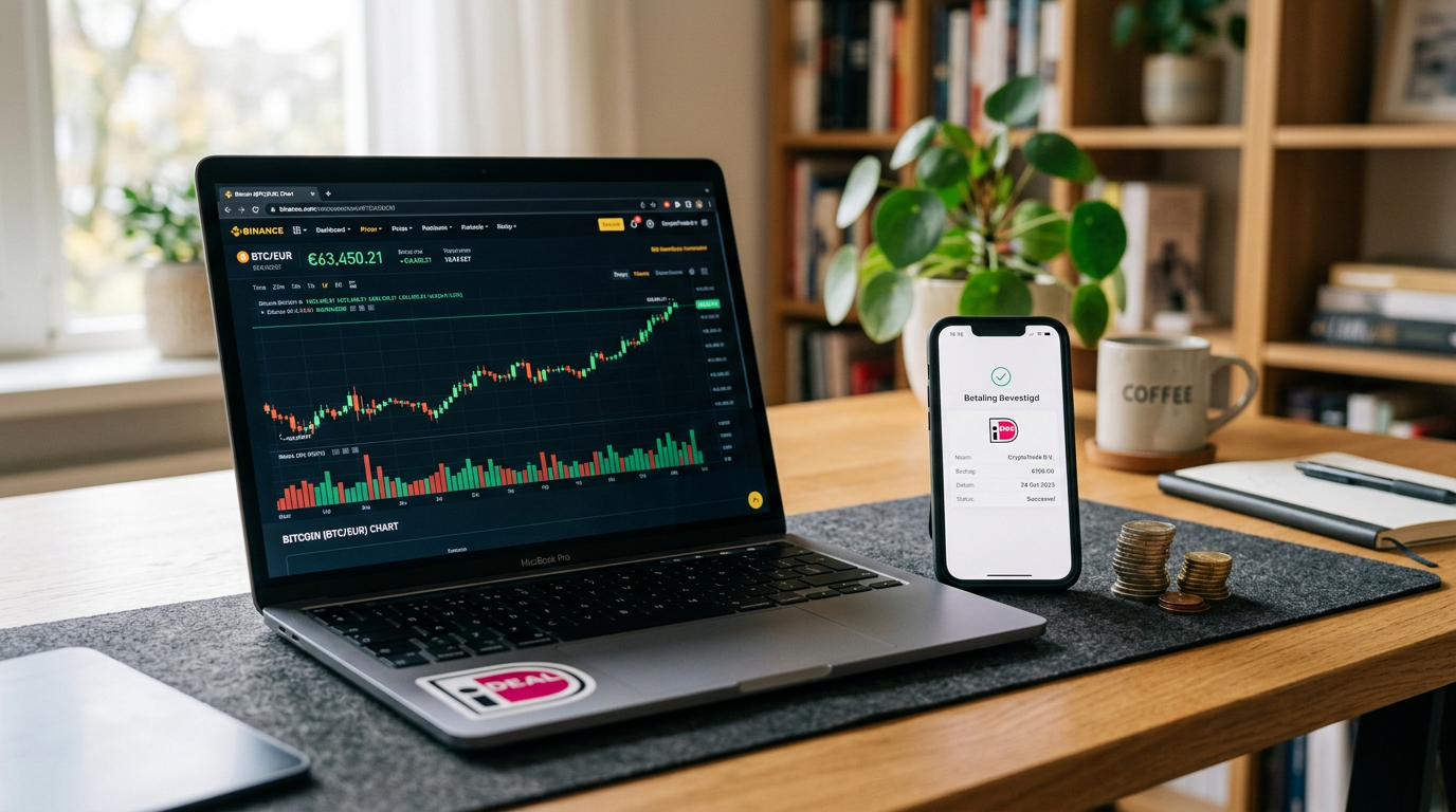 Crypto kopen met iDEAL/Wero: Bitvavo, Finst en OKX